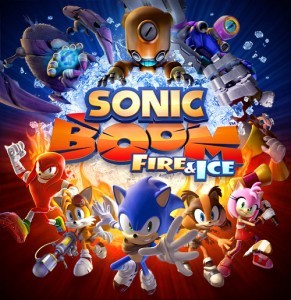 Sonic sa rúti na Nintendo 3DS v Sonic Boom: Fire & Ice