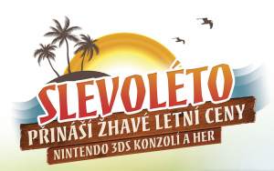 SLEVOLÉTO – přináší žhavé letní ceny Nintendo 3DS konzolí a her