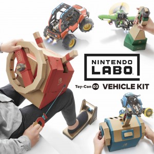 Točte volantem, potápějte se a létejte s novým Nintendo Labo  Vehicle Kitem pro Nintendo Switch